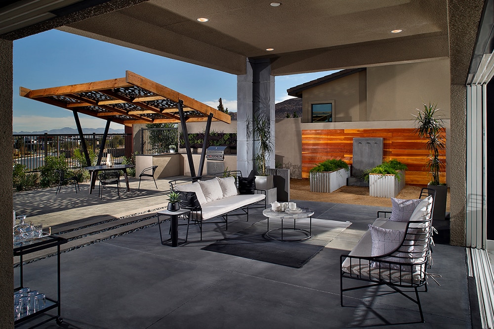 One of the most popular design trends today is the addition of an open-air transition room called a loggia that expands livable space outdoors and adds drama and beauty to a home.